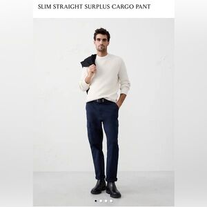 Banana Republic Dark Blue Cargo Pants